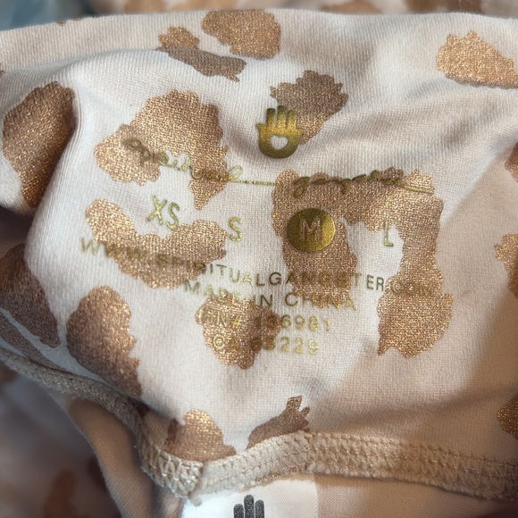 Spiritual Gangster Lux Cheetah High Waist Leggings sz M - Picture 8 of 9